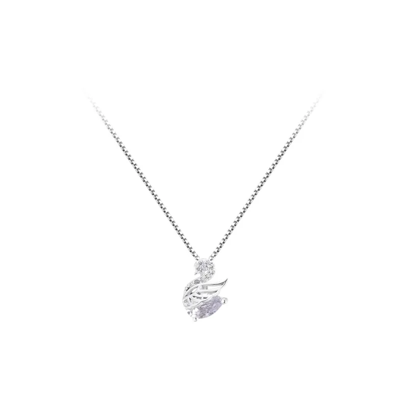 KUMET Sterling Silver Necklaces Women's-10