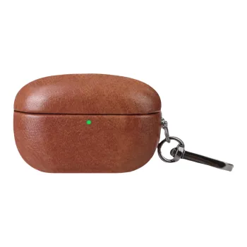 Antey Sony WF 1000XM5 High Quality Oil Resistant Leather Texture Impact Resistant Anti Loss Vintage Bag Headphone Cases