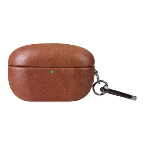 Antey Sony WF 1000XM5 High Quality Oil Resistant Leather Texture Impact Resistant Anti Loss Vintage Bag Headphone Cases