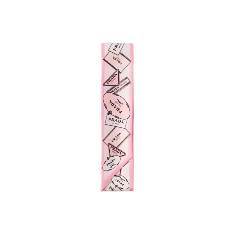 PRADA Silk Scarves Women's Pink-0