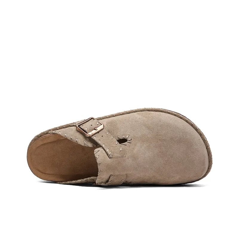 AMICNIEGD Slip Resistant Abrasion Resistant Closed Toe Slippers Unisex-21