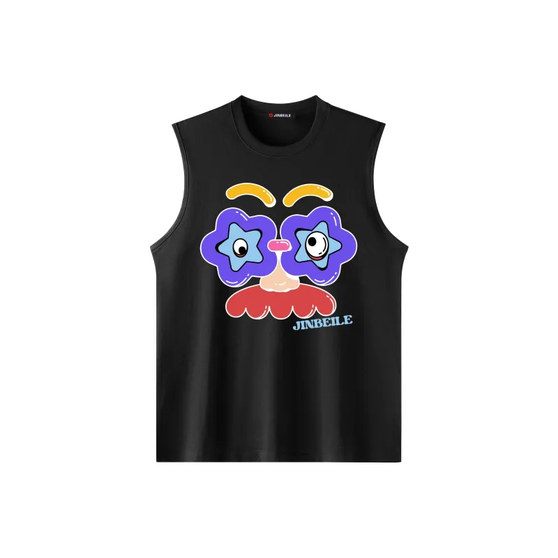 JINBEILE Tank Tops Unisex-0