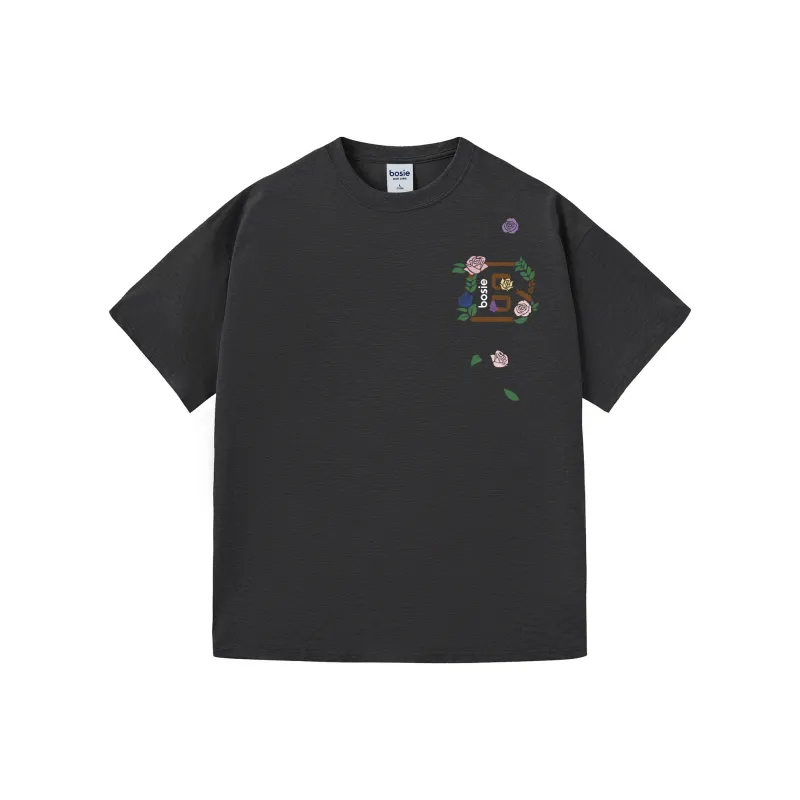 Bosieagender Short Sleeved T Shirts Unisex-21