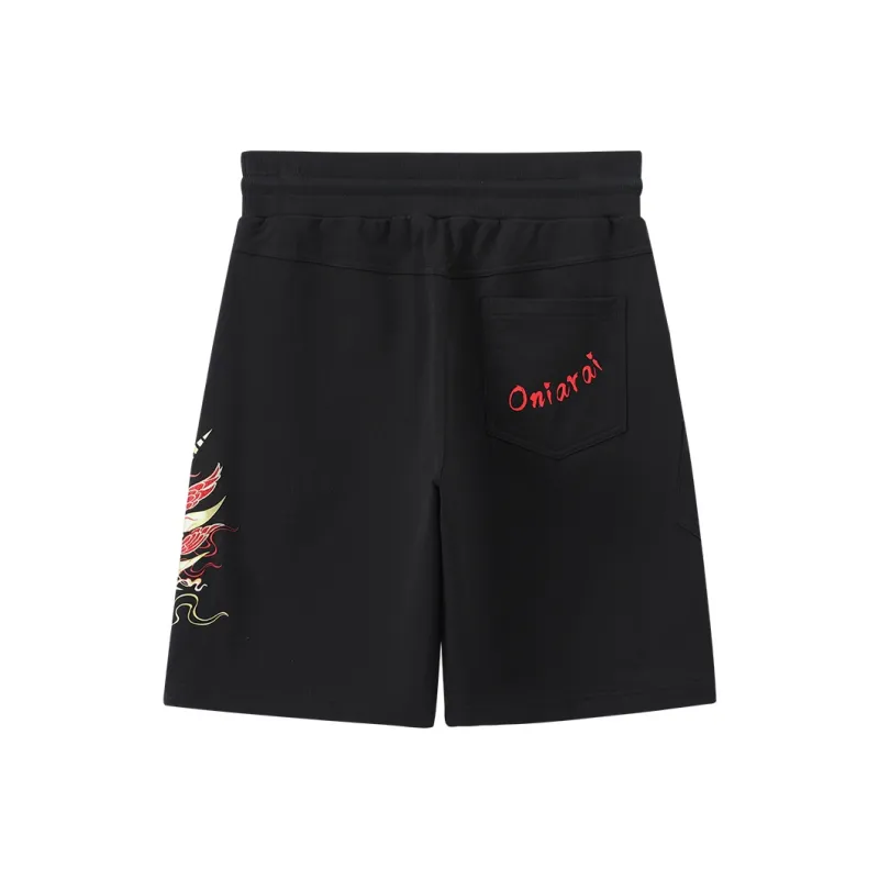 ONIARAI Casual Shorts Men Black-1