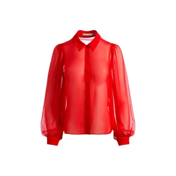 ALICE+OLIVIA Shirts Women's Ruby Color