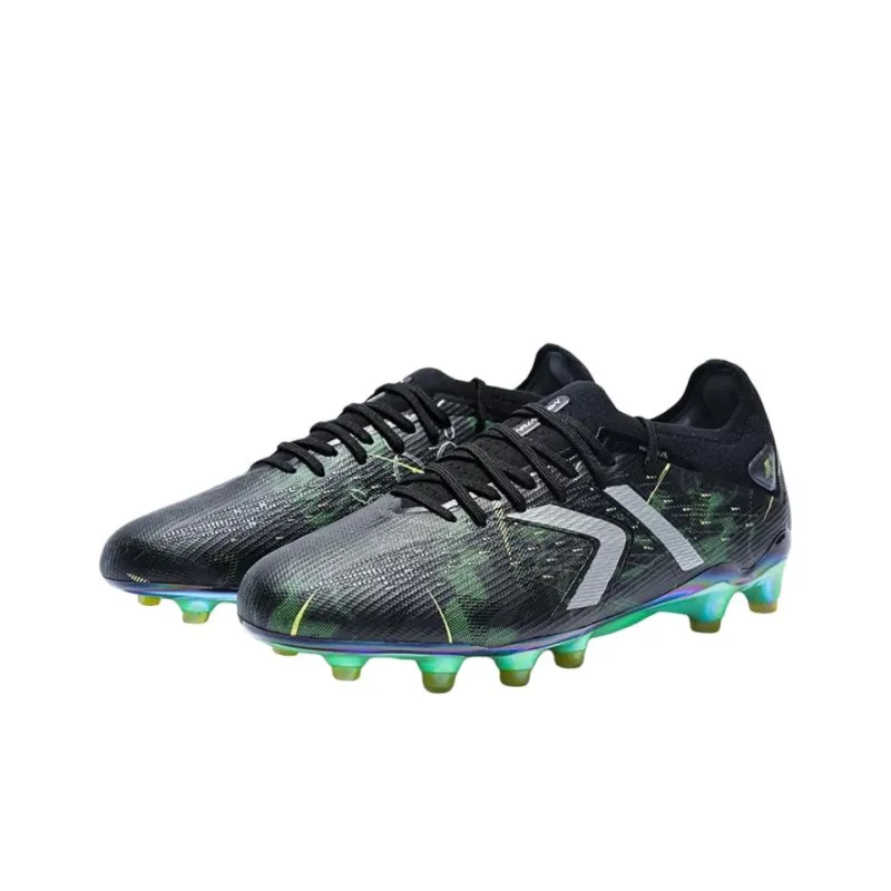KELME Shadow 2.0 Slip Resistant Soccer Shoes Men's Black Green-1