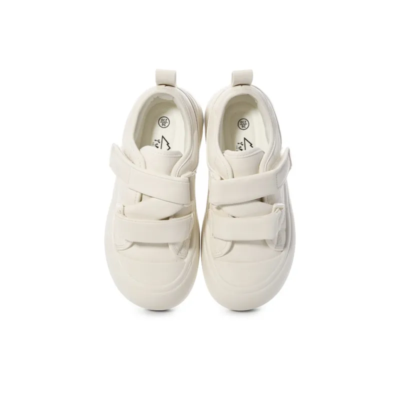 The New Age Family Low Top Skateboard Shoes Women's Beige-2