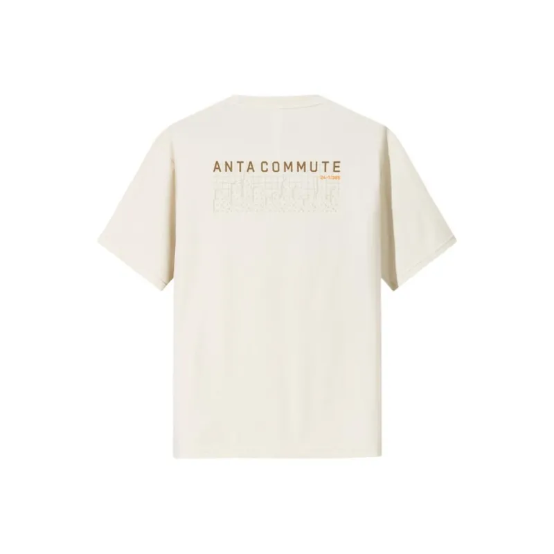 Anta Variety Training Collection T Shirt Men's Australian Ecru-1