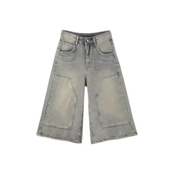 TONYBEAR Cargo Shorts Men Blue