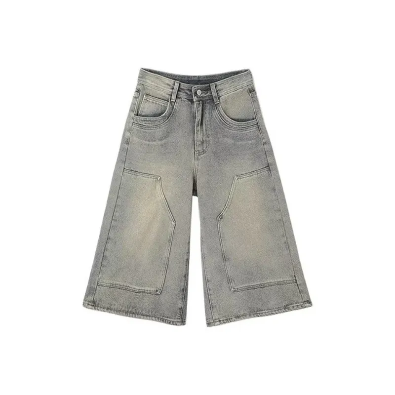 TONYBEAR Cargo Shorts Men Blue-0