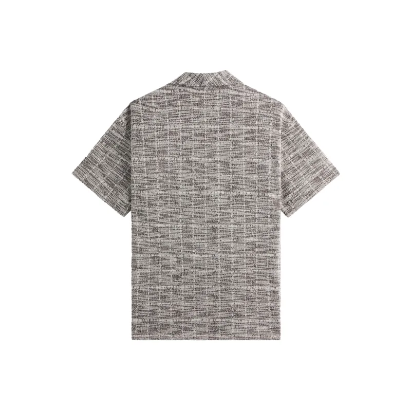 KITH Tweed Short Sleeve Thompson Crossover Shirt-1