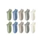 [10 Pack]Jasper 2 Cerulean 2 Khaki 2 Light Gray 2 White 2