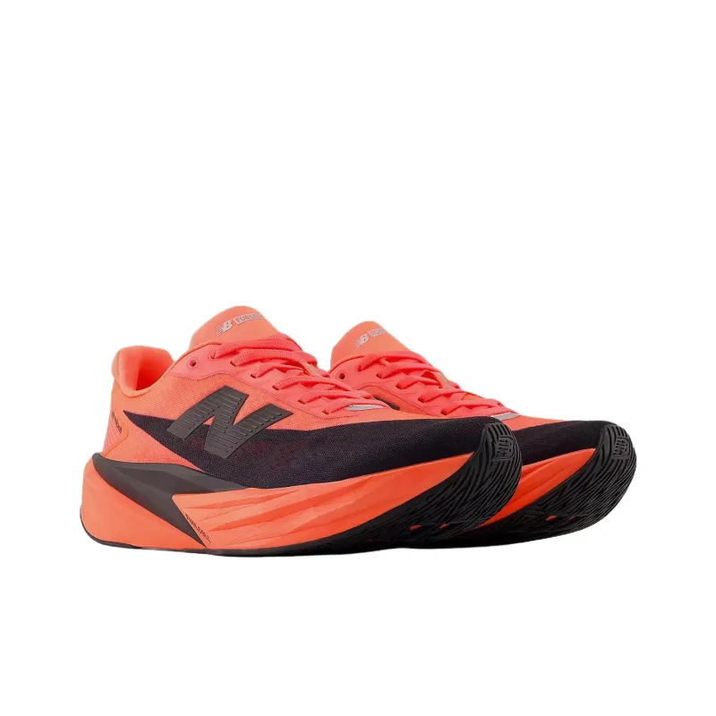 New Balance FuelCell Rebel V5 Anti Slip Wear Resistant Low Top Running Shoes Men's Red Black-1