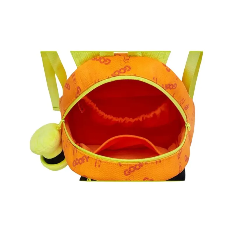 Disney Fabric Backpack Unisex Light Green & Orange-3