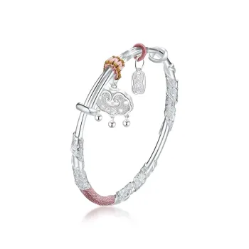 AFN 999 Fine Silver Bangles Women's