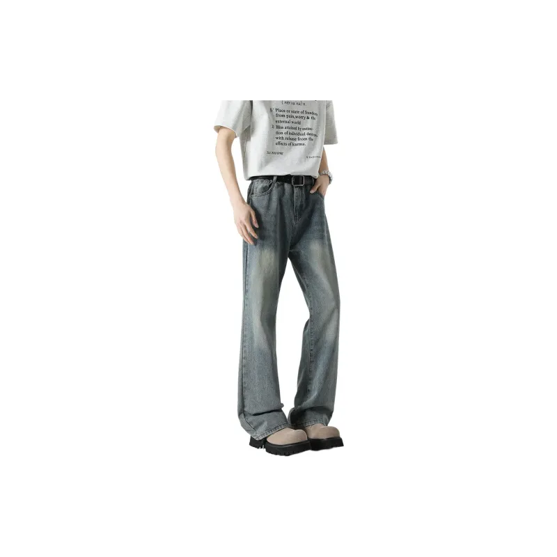 Qnxeey Jeans Unisex-12