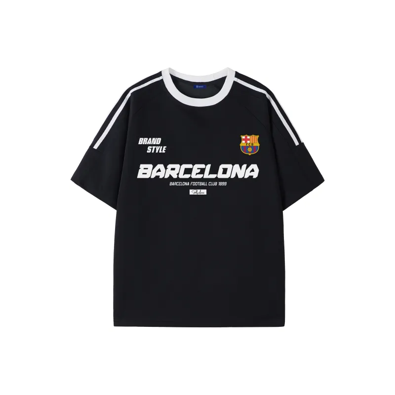 FCB ARCELONA T Shirts Unisex-0
