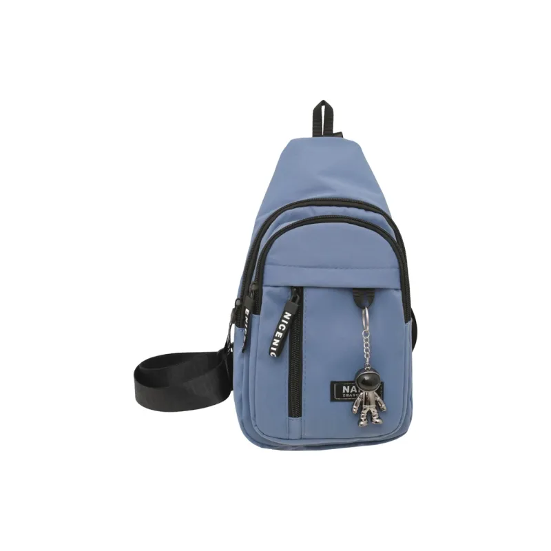 Paulinka Nylon Sling Bag Unisex Multicolor-10