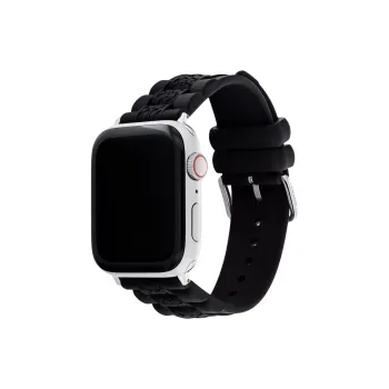 COACH Apple Compatibility Watch Band 42mm Rubber Material