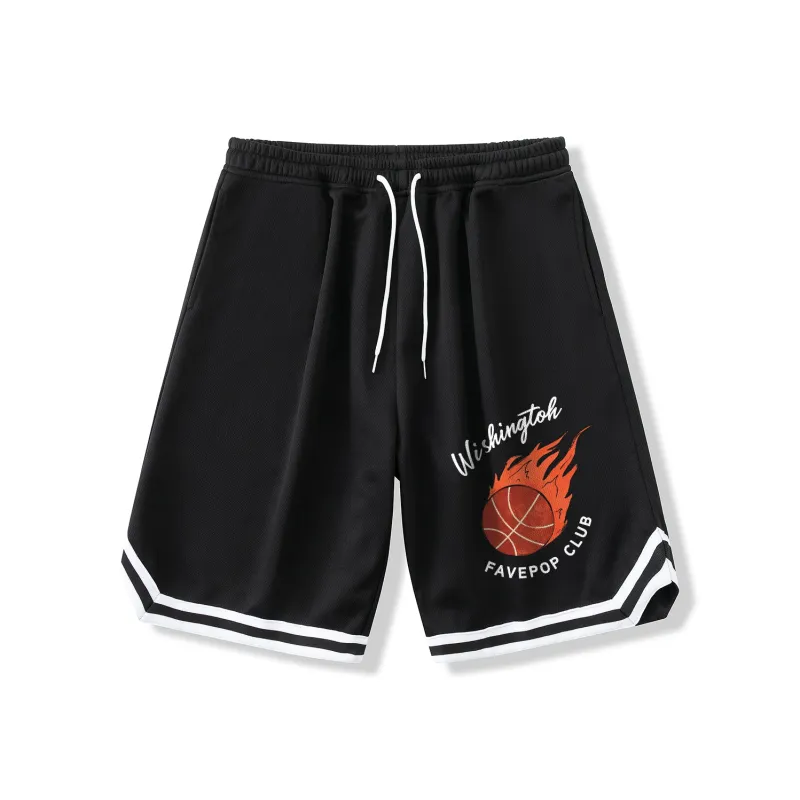 FAVEPOP Basketball Shorts Unisex-0