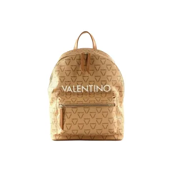 Valentino Polyurethane Backpack Women's Beige
