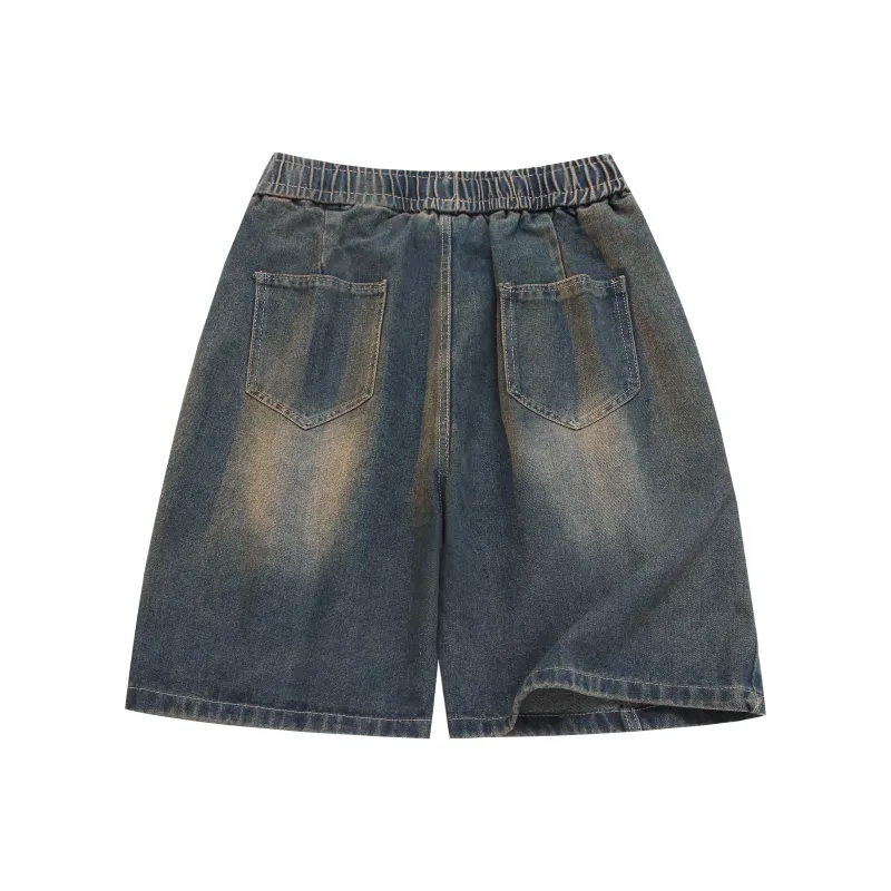 FCB ARCELONA Denim Shorts Unisex-4