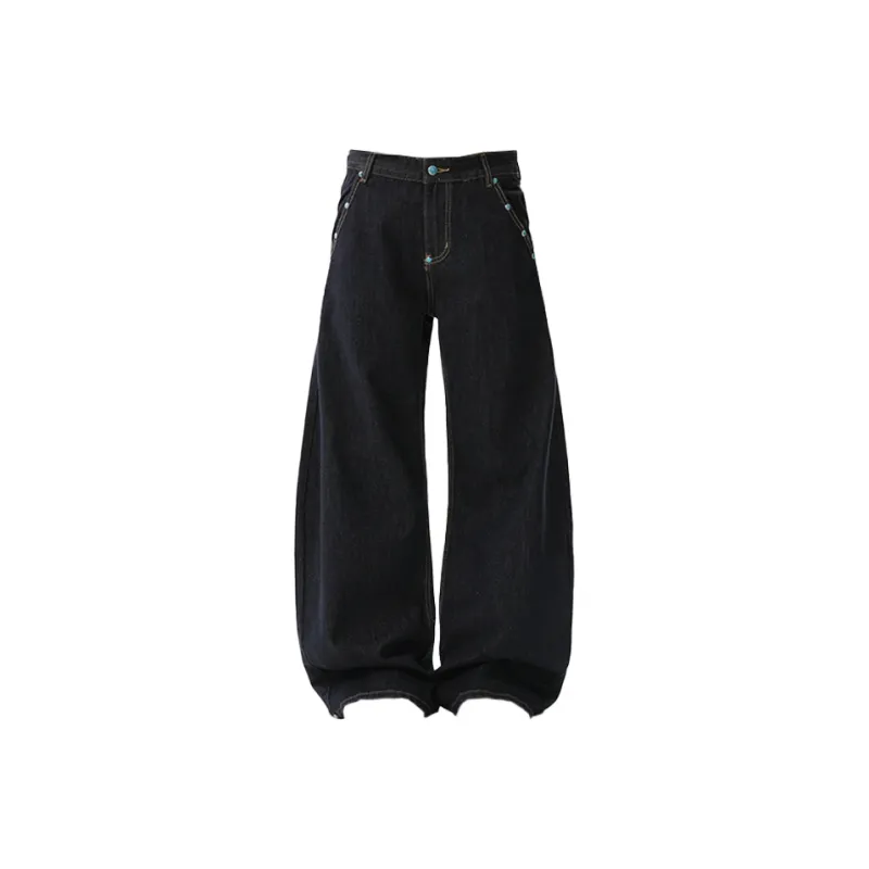 REMODUTION Jeans Unisex Dark Blue-0