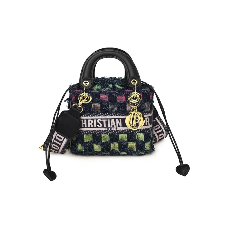 FREEHIKE Canvas Bag, Bucket Bag, Shoulder Bag, Crossbody Bag, Handbag Women's Multicolor-6