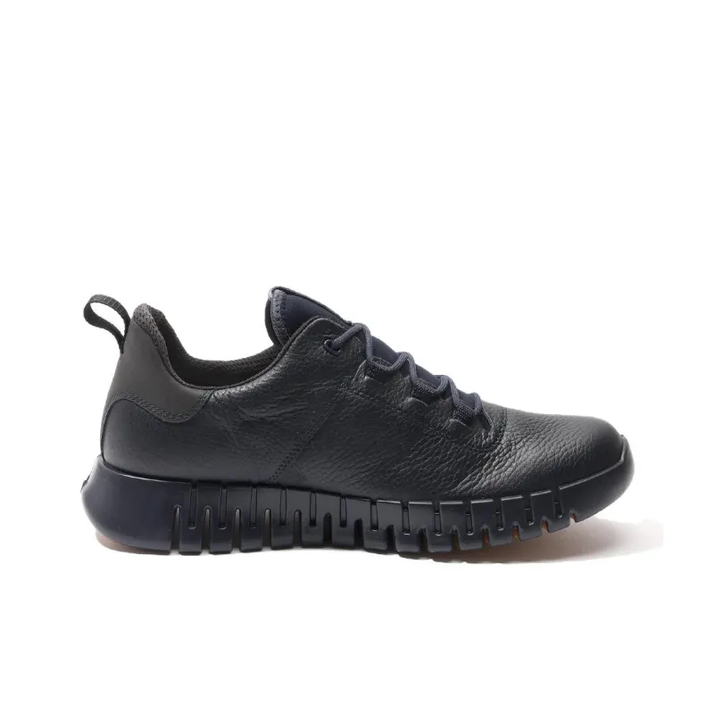 Ecco Low Top Casual Shoes Men's Black-1
