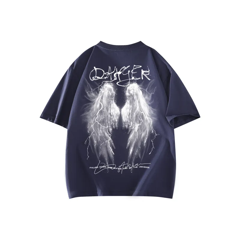 SOIE T Shirts Unisex Navy Blue-1