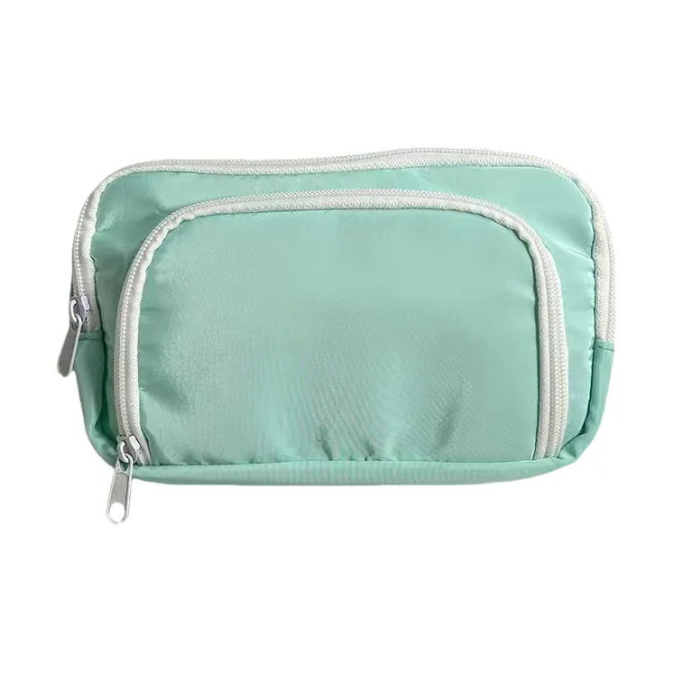 QIFEITU Cute Milk Whipped Pencil Case Large Capacity Pen Pouches-4