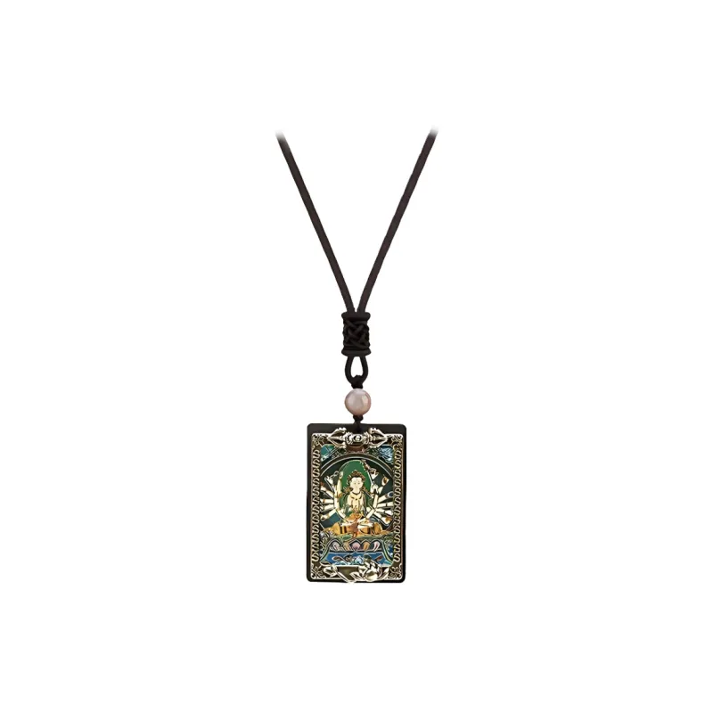 D.K.X Sandalwood Necklaces Unisex-4