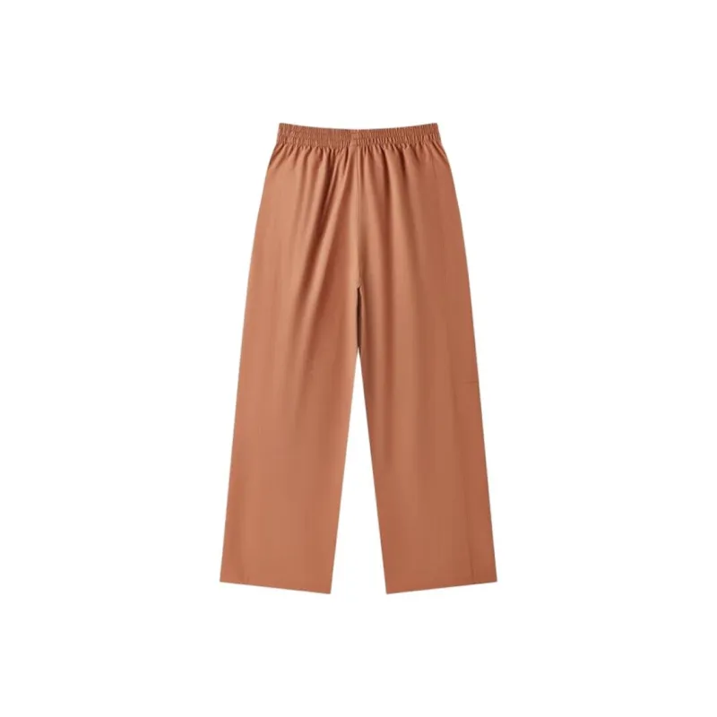 PEAK Casual Pants Women's Fall Orange-1