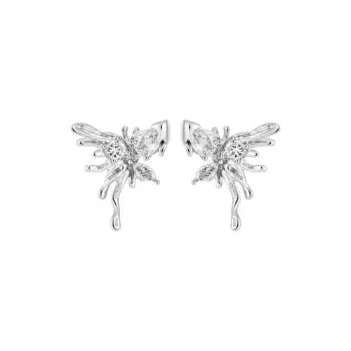 CENTURY&KINDLE Copper Stud Earrings Women's