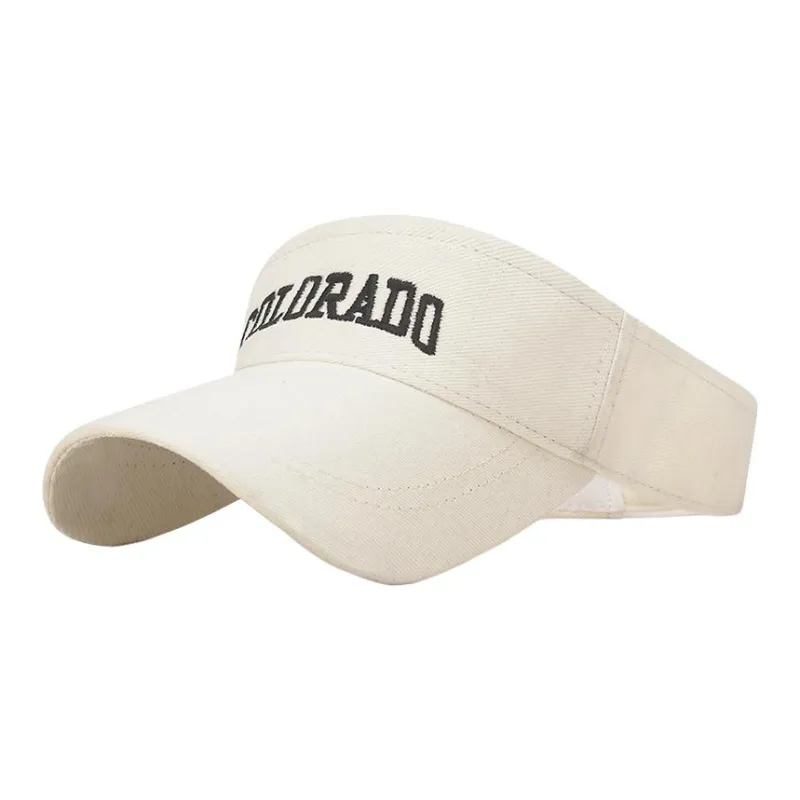 Yun Cheng Ya Man Cotton Visor Cap Unisex-8