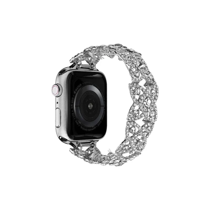 KVZUVUU Apple Compatibility Watch Band Metal-1