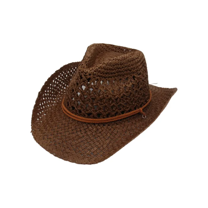 BOOLFEN Straw Woven Bucket Hats Unisex-3