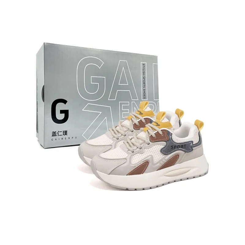 Gai Renpu Slip Resistant, Abrasion Resistant, Breathable Low Top Casual Shoes Women's-0