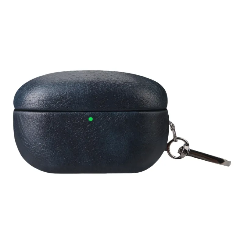 Antey Sony WF 1000XM5 High Quality Oil Resistant Leather Texture Impact Resistant Anti Loss Vintage Bag Headphone Cases-8