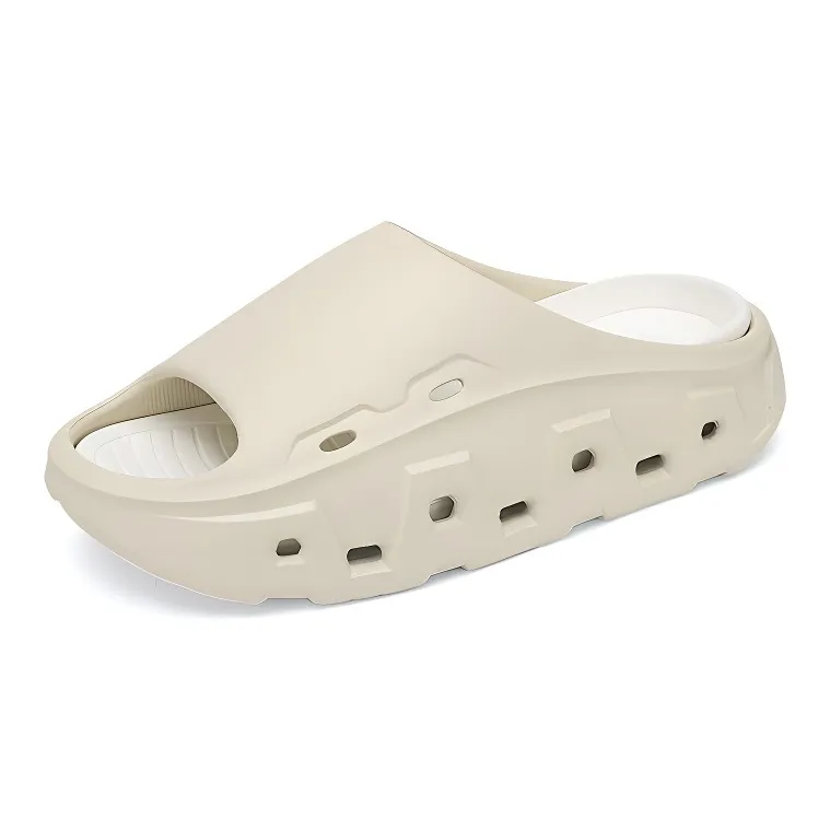 Darcy Sen Slippers Black Gray/Light Green/Khaki White/White Black-15