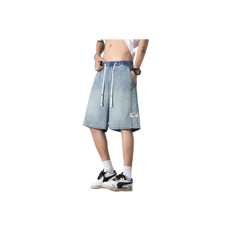WilliamPOLO Denim Shorts Unisex-5