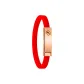 Gold-Tone Lock Red