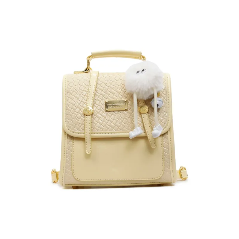 Morellybear PU Backpack Women's Multicolor-21