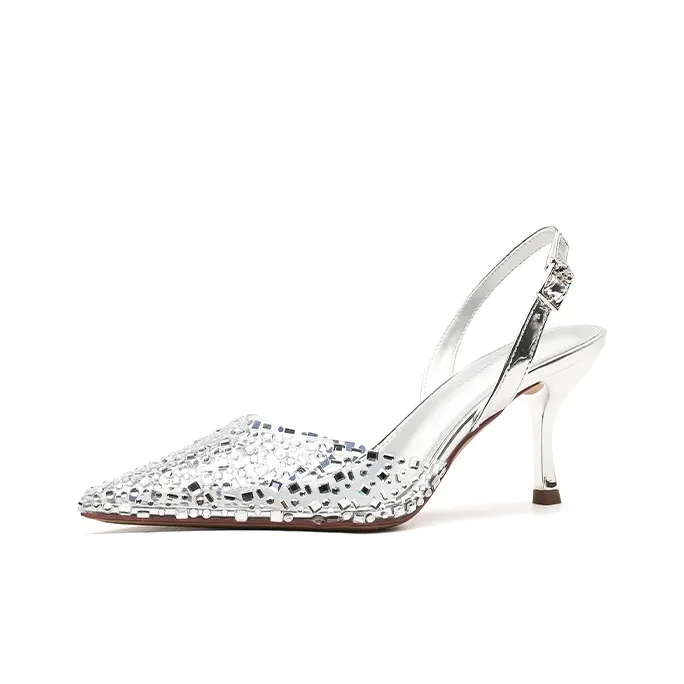 Varib Slim Heel High Heels 6cm Women's-0