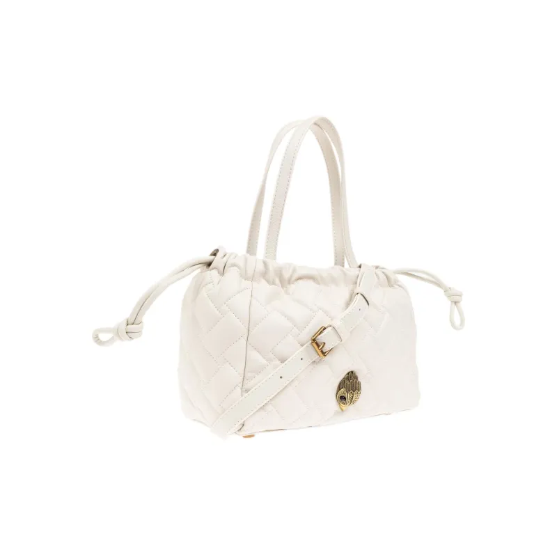 Kurt Geiger London Kensington Leather Handbag Women's Cream-1