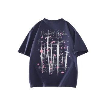 SOIE T Shirts Unisex Navy Blue