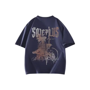 SOIE T Shirts Unisex Navy Blue