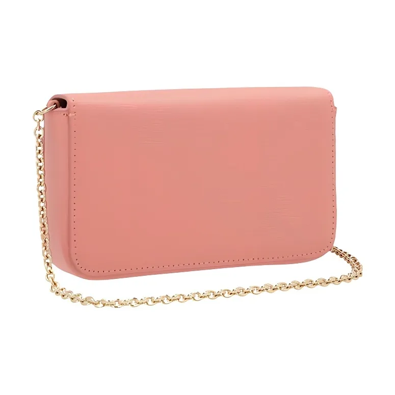 Furla 1927 Collection Genuine Leather Small Square Bag Crossbody Bags Small Size Women's Orange-1