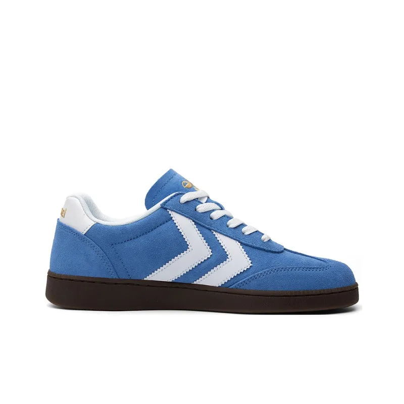 Hummel Low Top Skateboard Shoes Unisex Blue White-1