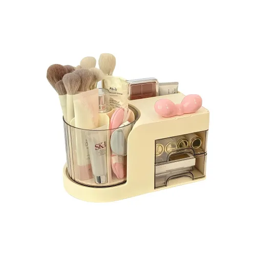 Future Maple Desktop Rotating Storage Make up Tools 1 Pc